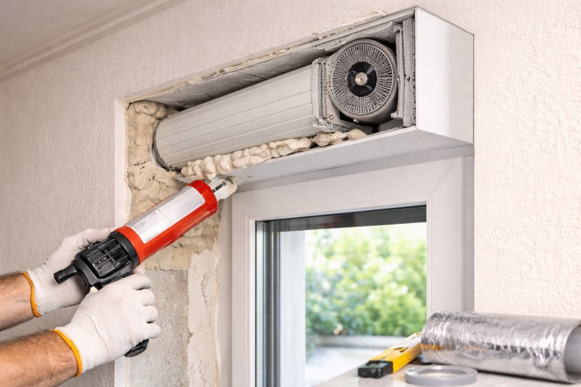 aislamiento de cajones de persiana en casas pasivas