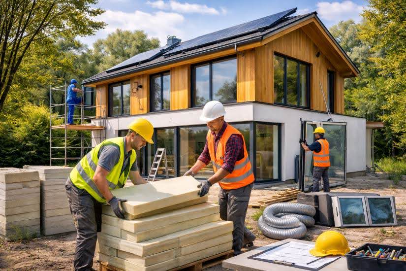 cuánto cuesta construir un edificio Passivhaus