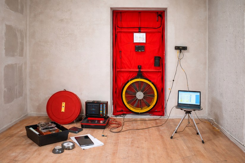 qué es el Test Blower Door y qué mide
